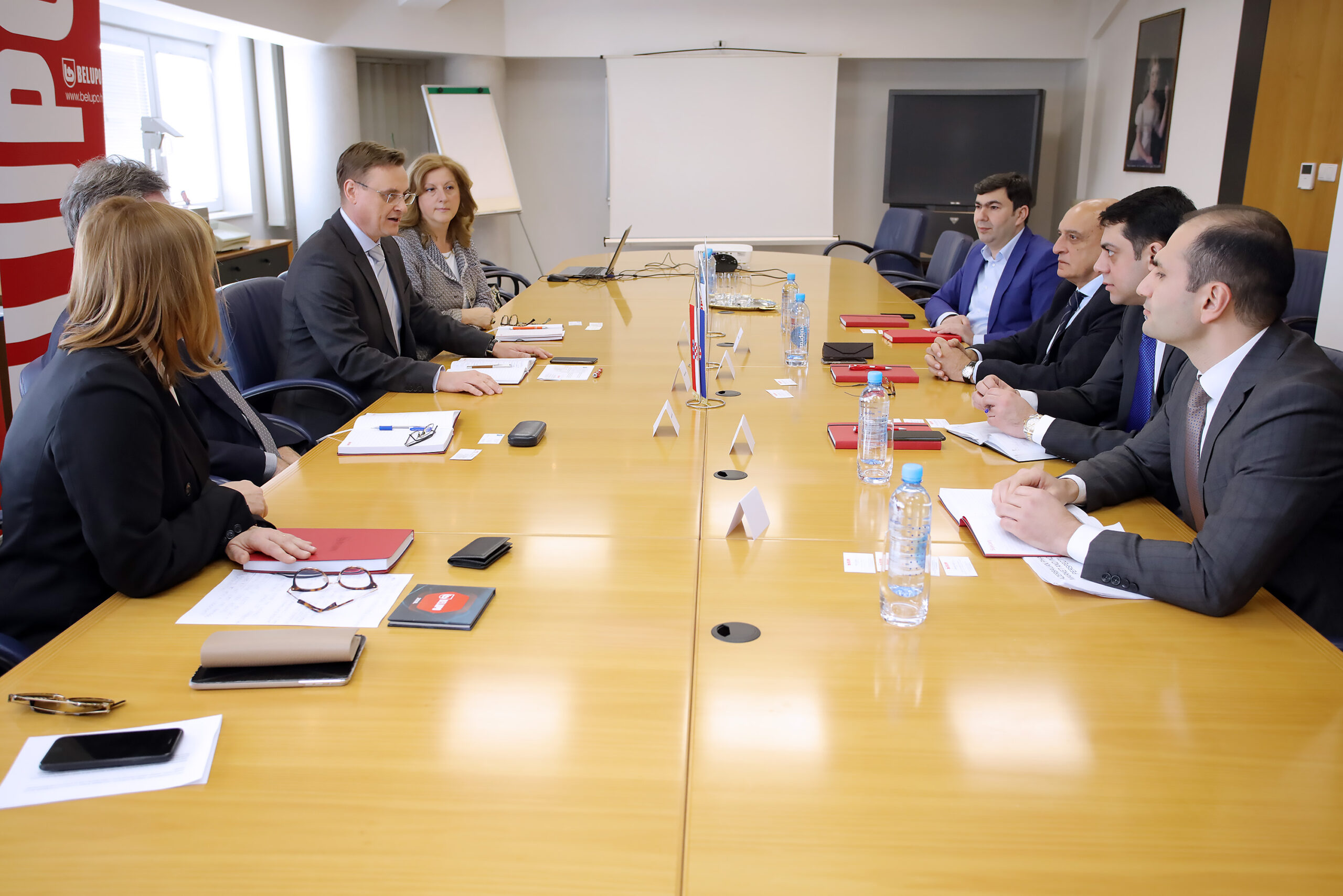 Delegacija Azerbajdžana u Belupu