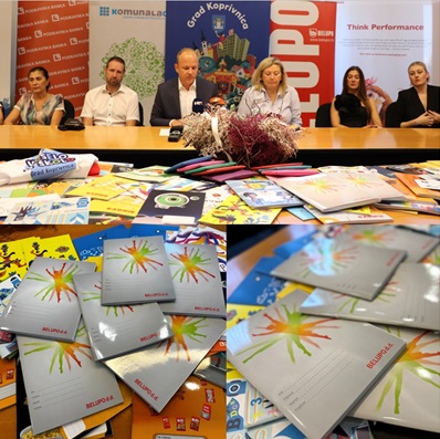 Belupo već tradicionalno partner projekta „Besplatne bilježnice za sve koprivničke osnovnoškolce“